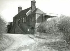 vintage photo of station